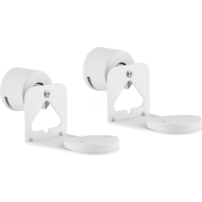 PUREMOUNTS PM-SOM-201 - Lautsprecher-Wandhalterung, Sonos 100 & 300, 2er Set, weiß PUREMOUNTS PM-SOM-201 - Lautsprecher-Wandhalterung, Sonos 100 & 300, 2er Set, weiß