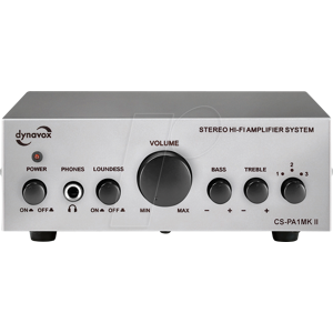 DYNAVOX 207741 - Miniverstärker, silber DYNAVOX 207741 - Miniverstärker, silber