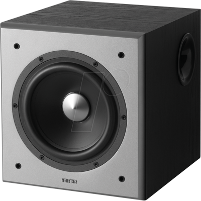 Edifier EDIF T5 - Subwoofer, 220 mm, RCA, schwarz Edifier EDIF T5 - Subwoofer, 220 mm, RCA, schwarz