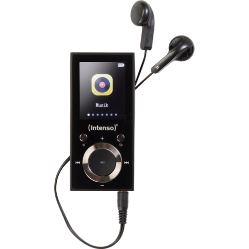 INTENSO 3717490 - MP3-Videoplayer, 64GB, Video Scooter, schwarz
