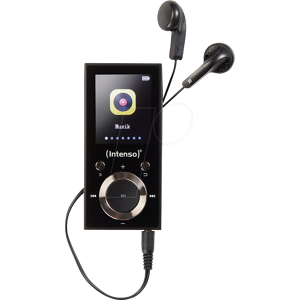 INTENSO 3717470 - MP3-Videoplayer, 16GB, Video Scooter, schwarz