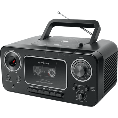 MUSE M-182RDC - Boombox, M-182 RDC mit Radio, CD und Kassette MUSE M-182RDC - Boombox, M-182 RDC mit Radio, CD und Kassette