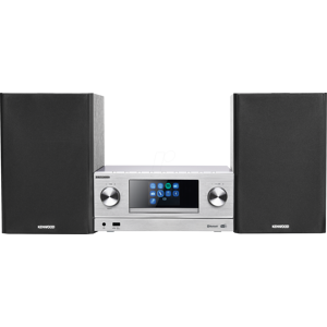 Kenwood KW M-9000S-S - Micro-Hifi-System, Internetradio, DAB+, CD, 100 Watt