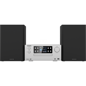 Kenwood KW M-925DAB-S - Micro-Hifi-System, DAB+, Display, CD, Bluetooth, 100 Watt