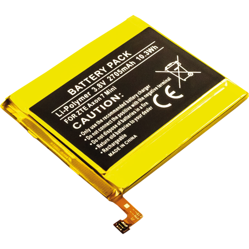 ECO GMBH AKKU 30992 - Smartphone-Akku für ZTE-Geräte, Li-Po, 2705 mAh