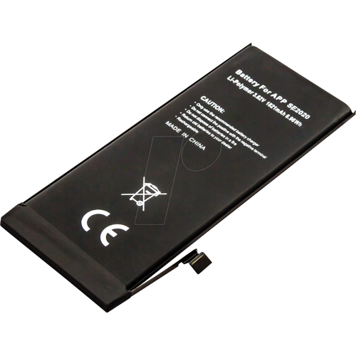 ECO GMBH AKKU 31249 - Smartphone-Akku für Apple iPhone SE 2020, Li-Po, 1821 mAh