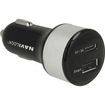 NAVILOCK 62782 - USB-Ladegerät, 5 V, 3000 mA, Kfz, USB-C NAVILOCK 62782 - USB-Ladegerät, 5 V, 3000 mA, Kfz, USB-C
