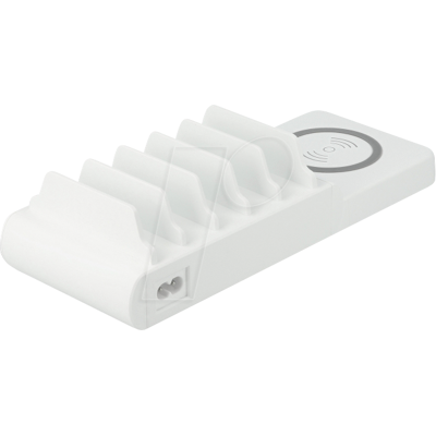 DELOCK 41450 - USB Ladegerät, 110 W, 2x USB-C (PD), 3x USB-A, 1x kabellos DELOCK 41450 - USB Ladegerät, 110 W, 2x USB-C (PD), 3x USB-A, 1x kabellos