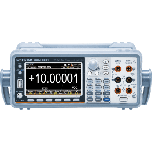 GW-INSTEK GDM-9061GP - Tischmultimeter, 1.200.000 Counts, USB, LAN, GPIB