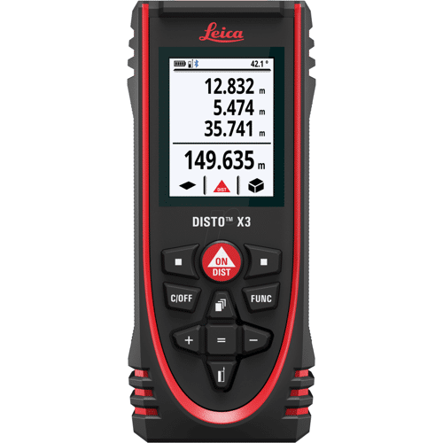 LEICA GEOSYSTEMS DISTO X3 - Laserentfernungsmesser, 0,05 - 150 m