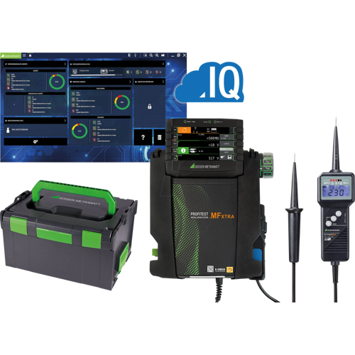 Gossen Metrawatt PROFI MF XTRA 1S - Prüfgerät PROFiTEST MF XTRA, 0105-Set