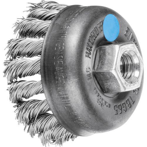 PFERD TOOLS PFERD 43305004 - Topfbürste gezopft TBG Ø 65 mm M14 Edelstahl-Draht-Ø 0,50mm