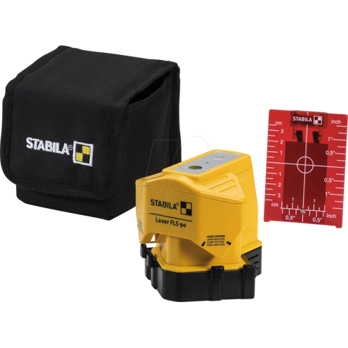 STABILA 18574 - Bodenlinienlaser FLS 90, 3-teiliges Set