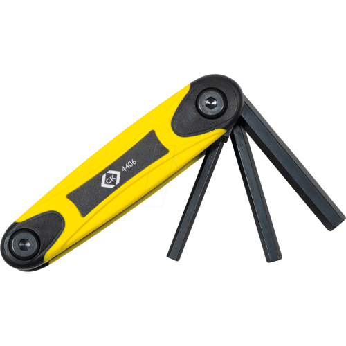 C.K CK T4406 - Stiftschlüsselsatz, Innensechskant, 1,5 - 8 mm, 8-teilig