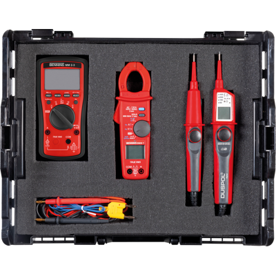 Benning 10236770 Messinstrumentbox - Multimeter, Zangenamperemeter, Spannungsprüfer Benning 10236770 Messinstrumentbox - Multimeter, Zangenamperemeter, Spannungsprüfer