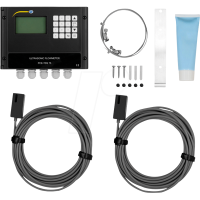 PCE Instruments PCE-TDS 75 Durchflussmesser - Ultraschall, Fixinstallation, 25-1200mm PCE Instruments PCE-TDS 75 Durchflussmesser - Ultraschall, Fixinstallation, 25-1200mm