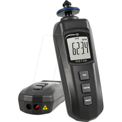 PCE Instruments PCE-T 238 Tachometer - Berührungslos & Kontakt PCE Instruments PCE-T 238 Tachometer - Berührungslos & Kontakt