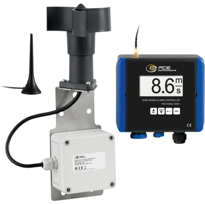 PCE INSTRUMENTS PCE WSAC 50W+ 24 - Windgeschwindigkeitsmesser PCE-WSAC 50W+ 24 PCE INSTRUMENTS PCE WSAC 50W+ 24 - Windgeschwindigkeitsmesser PCE-WSAC 50W+ 24