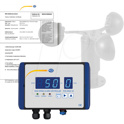 PCE INSTRUMENTS PCE WSAC 50-221 - Anemometer PCE-WSAC 50-221 PCE INSTRUMENTS PCE WSAC 50-221 - Anemometer PCE-WSAC 50-221