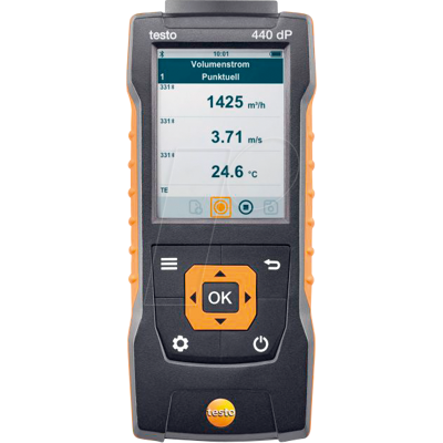 TESTO 0560 4402 - Klimamessgerät mit Differenzdrucksensor testo 440DP TESTO 0560 4402 - Klimamessgerät mit Differenzdrucksensor testo 440DP