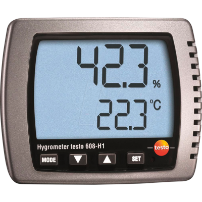 Testo 608-H1 Thermo-Hygrometer - Innenraumklimamesser Testo 608-H1 Thermo-Hygrometer - Innenraumklimamesser