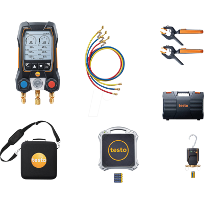 TESTO 0564 5000 - testo 550s Wärmepumpen Einsteiger-Set TESTO 0564 5000 - testo 550s Wärmepumpen Einsteiger-Set