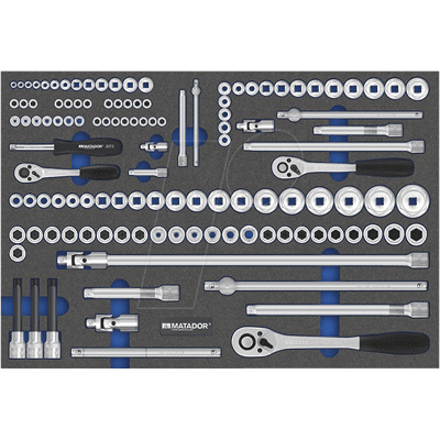 MATADOR Modell 8164 1421 - Steckschlüsselsatz - 120 Teile MATADOR Modell 8164 1421 - Steckschlüsselsatz - 120 Teile