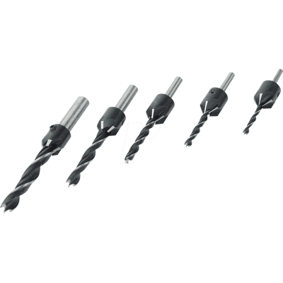 Brüder Mannesmann MAN 54805 - Holzbohrersatz, mit Senker, 4-10 mm Brüder Mannesmann MAN 54805 - Holzbohrersatz, mit Senker, 4-10 mm