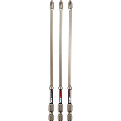 C.K CK T4470 PZ2L15 - Vorteck Impact Schrauberbit PZ2 150mm x3 C.K CK T4470 PZ2L15 - Vorteck Impact Schrauberbit PZ2 150mm x3