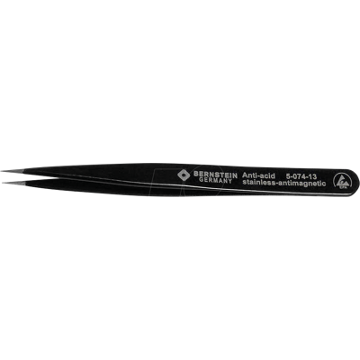 BERNSTEIN - BERN 5 074 13 - ESD - 120 mm - Pinzette BERNSTEIN - BERN 5 074 13 - ESD - 120 mm - Pinzette