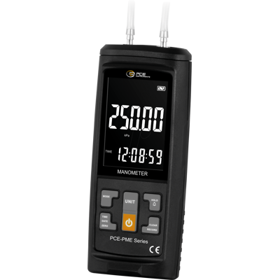 PCE Instruments Digitaldruckmesser - Max, Min, Datenaufzeichnung - 13 Einheiten PCE Instruments Digitaldruckmesser - Max, Min, Datenaufzeichnung - 13 Einheiten