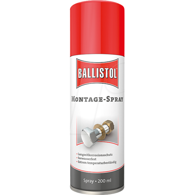 Ballistol BALL 25200 - Kupfer-Grafit-Spray, 200 ml Ballistol BALL 25200 - Kupfer-Grafit-Spray, 200 ml