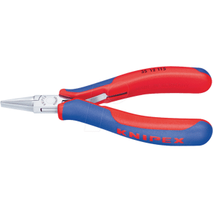 Knipex KN 35 12 115 - Elektronik-Greifzange, 115 mm, spiegelpoliert