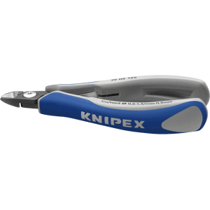 Knipex KN 79 02 125 - Präzisions Elektronik-Seitenschneider, 125 mm, Kopf poliert