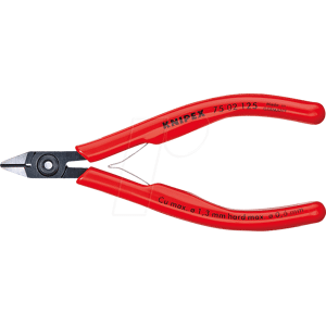 Knipex KN 75 12 125 - Elektronik-Seitenschneider, 125 mm