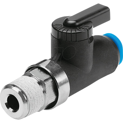FESTO 153486 - Kugelhahn, 2/2, bistabil, für Druckluft, 235 l/min, R1/8 QS-4 FESTO 153486 - Kugelhahn, 2/2, bistabil, für Druckluft, 235 l/min, R1/8 QS-4