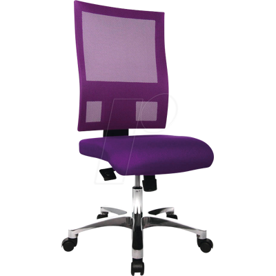 Topstar Bürostuhl Nito - Lila Mesh, Alu-Fußkreuz Topstar Bürostuhl Nito - Lila Mesh, Alu-Fußkreuz