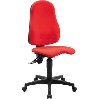 Topstar Ergonomischer Bürostuhl Ortho Point - Rot & Schwarz Topstar Ergonomischer Bürostuhl Ortho Point - Rot & Schwarz