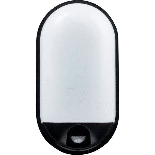 Heitronic HEIT 500648 - Wandleuchte, 20 W, 1400 lm, oval, mit IR- Bewegungssensor