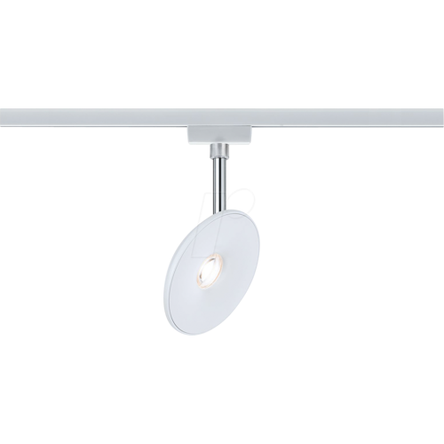 Paulmann PLM 96937 - URail LED Schienenspot Sphere, 493 lm, 7 W, 2700 K, dimm, weiß/c