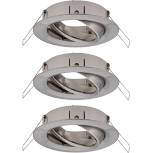 Paulmann PLM 92485 - Einbaurahmen für Einbaustrahler, max. 3x10 W, 50°, rund, eisen Paulmann PLM 92485 - Einbaurahmen für Einbaustrahler, max. 3x10 W, 50°, rund, eisen
