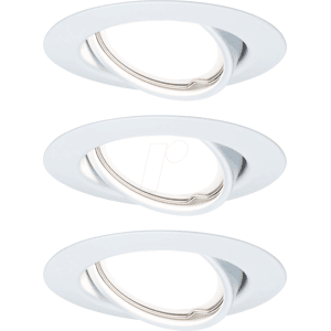 Paulmann PLM 93426 - Einbauleuchte LED Base 3 x 5 W, 3000 K, weiß matt Paulmann PLM 93426 - Einbauleuchte LED Base 3 x 5 W, 3000 K, weiß matt