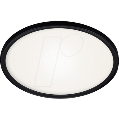 BLULAXA 50957 - Deckenleuchte, 18 W, 2200 lm, 3000 K, schwarzer Ring BLULAXA 50957 - Deckenleuchte, 18 W, 2200 lm, 3000 K, schwarzer Ring