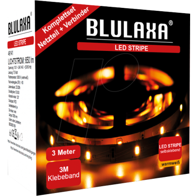 BLULAXA - 49141 - 3 m - 3000K - LED-Streifen BLULAXA - 49141 - 3 m - 3000K - LED-Streifen