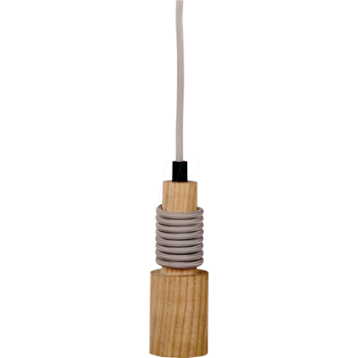 Müller Licht MLI 404100 - Pendelleuchte, E27 Fassung, rund, Holz Müller Licht MLI 404100 - Pendelleuchte, E27 Fassung, rund, Holz