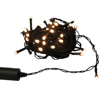 Velleman NV-624VAW - LED-Lichterkette, 6 m, 40 LEDs, arizonaweiß, 230 V Velleman NV-624VAW - LED-Lichterkette, 6 m, 40 LEDs, arizonaweiß, 230 V