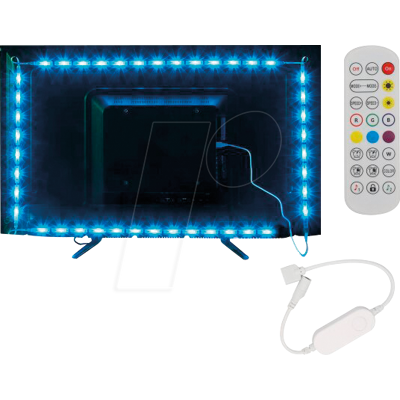 OPTONICA OPT 4324 - LED-Streifen Set für TV, WiFi, 2 m OPTONICA OPT 4324 - LED-Streifen Set für TV, WiFi, 2 m