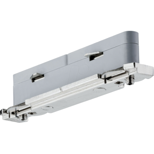 Paulmann PLM 95136 - URail Verbinder Linienverbinder, 70x11 mm, max. 1.000 W, silber