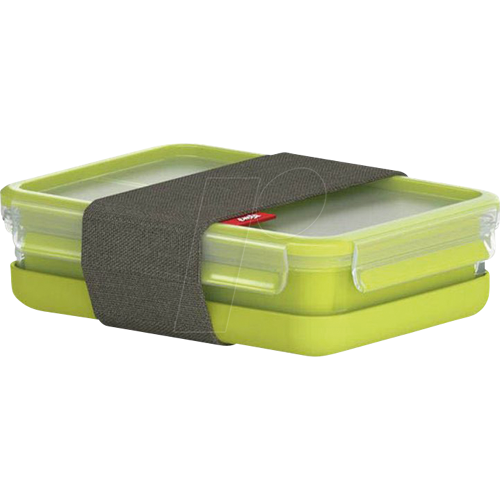 EMSA 518098 - EMSA Lunchbox CLIP & GO grün 1,2 l, 1 Set