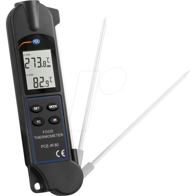 PCE INSTRUMENTS PCE IR 80 - Lebensmittelthermometer - Infrarot & Kontakt PCE INSTRUMENTS PCE IR 80 - Lebensmittelthermometer - Infrarot & Kontakt